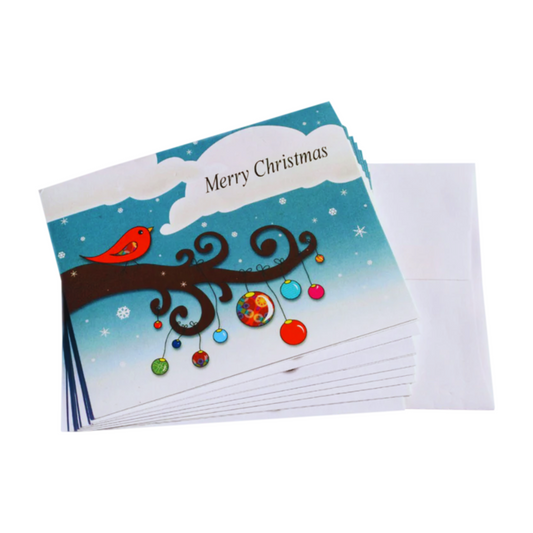 Note Card Holiday Bird Pack