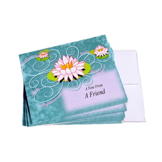 Note Card Lotus Pack