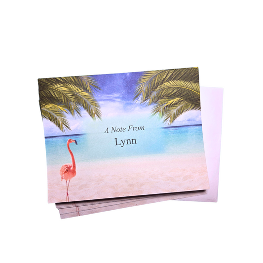 Note Card Flamingo Pack